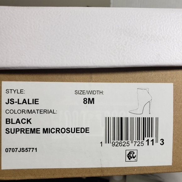 Jessica Simpson Lerona Pointed-Toe Supreme Micro suede Dress Booties Sz 8M - Picture 13 of 13